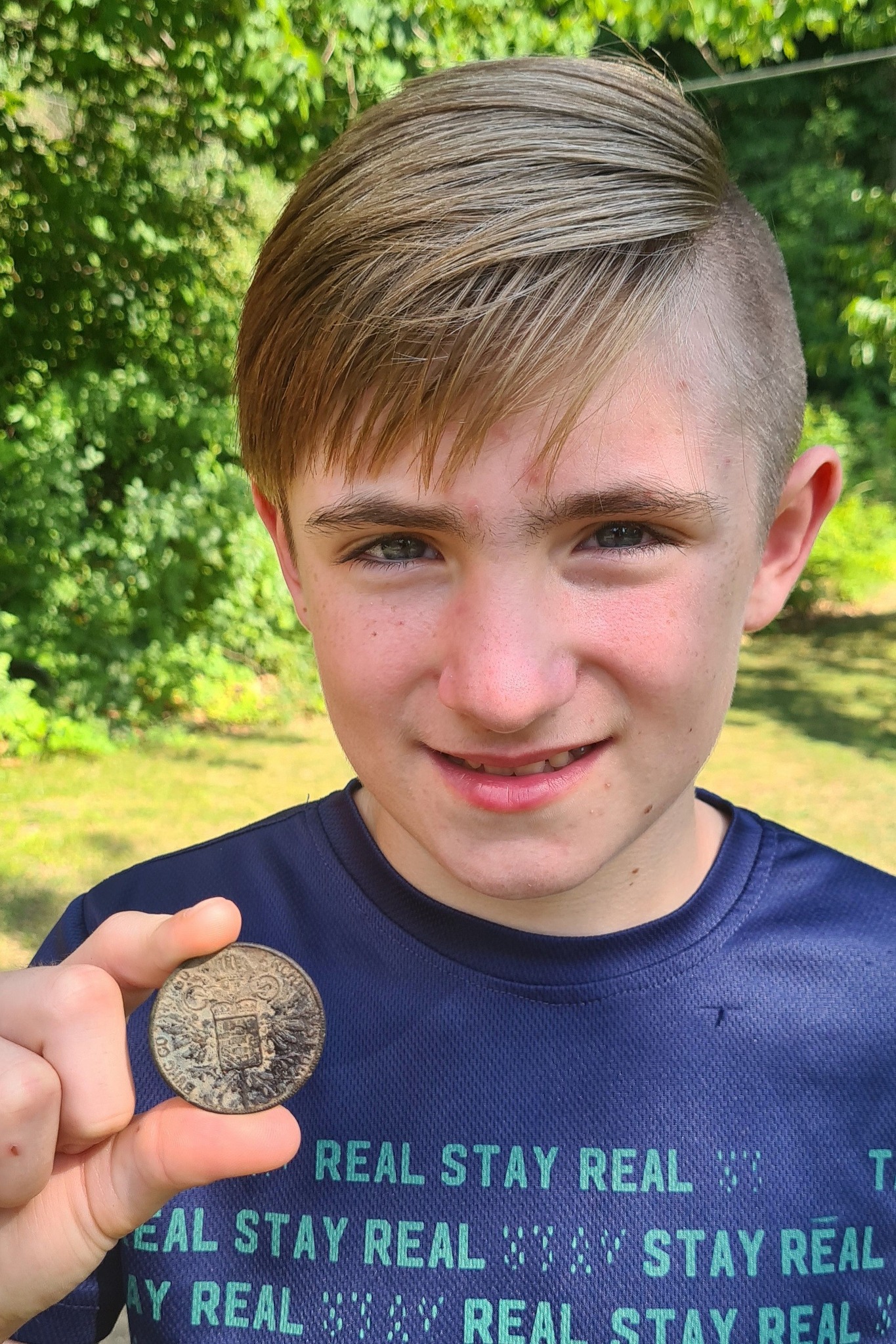 Coin dated 1780 found at the Tarragindi Archaeology Dig by Leif Sigvartsen